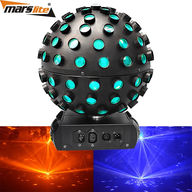 Nuevo Disco Mulit Color estrella efecto Moonflower 5pcs 18W RGBWA lavado UV Led asteroide luz de la noche del Club de luz de techo