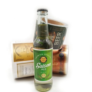 Trung quốc Bán Buôn Tự Dính Fasson Rõ Ràng Bopp CMYK In Màu Bia Nhãn - Product Image 1