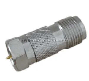 F macho para TNC fêmea adaptador coaxial F conector