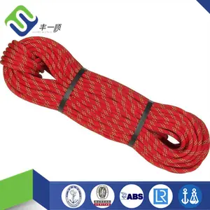 Naylon Dinamik Trad Kaya Tırmanışı Halat için 10.2mm x 60 M tırmanma