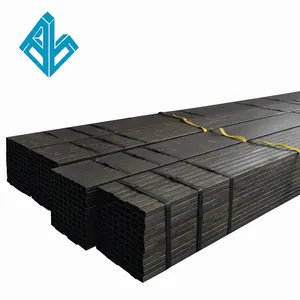 ASTM A500 B级碳钢MS RHS 2 "x2" x1/4 "黑色方钢管