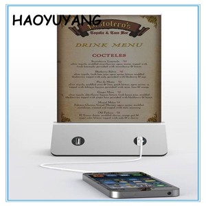 Energía caliente Muestra Gratis Bar/<span class=keywords><strong>Restaurante</strong></span>/Cafetería Menú Banco de <span class=keywords><strong>la</strong></span> Energía 13000 mah Con <span class=keywords><strong>la</strong></span> Estación de Carga - Product Image 3