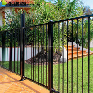 Clôture décorative de jardin en <span class=keywords><strong>fer</strong></span> <span class=keywords><strong>forgé</strong></span>/métal, 10 pièces, mur gonflable - Product Image 6