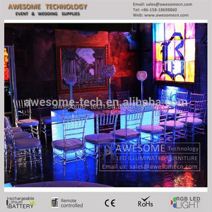 mesas con luz en la <span class=keywords><strong>base</strong></span> / bases de mesa para comedor iluminadas - Product Image 1