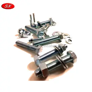 Bout Met Moer En Ring Grade 8.8, Hoge Treksterkte Bouten En Moeren Grade 8.8,8.8 Grade Bolt