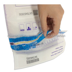 <span class=keywords><strong>De</strong></span> seguridad transparente sellada manipular bolsas <span class=keywords><strong>de</strong></span> dinero en efectivo en tránsito - Product Image 2