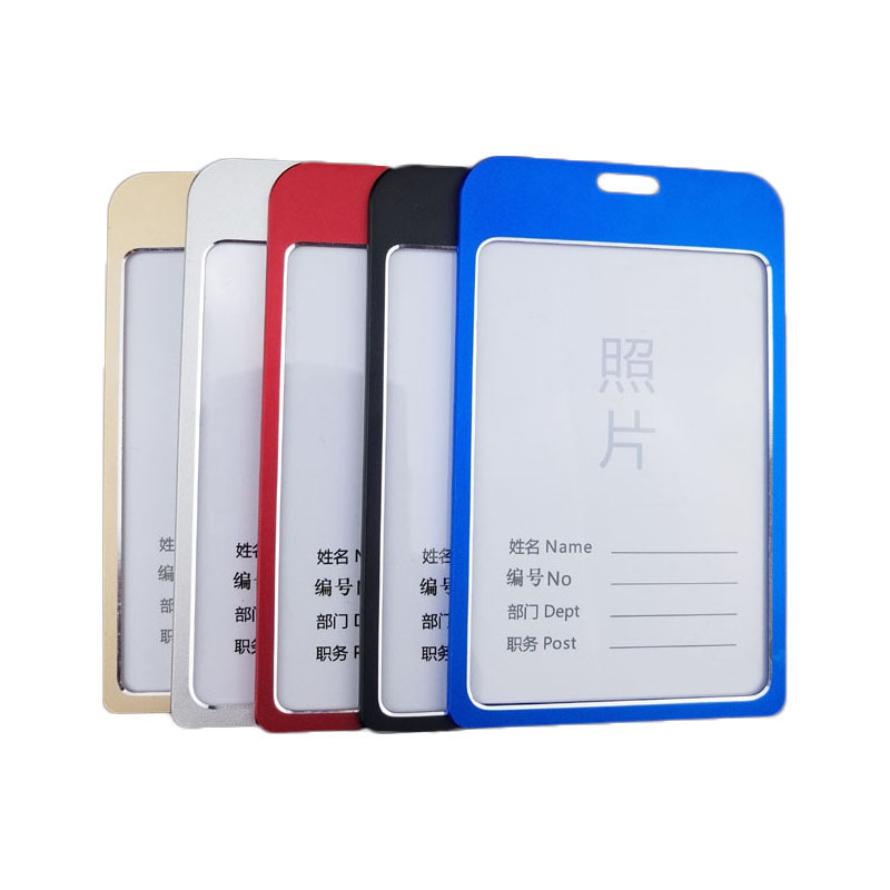Алюминиевый правительства металлический должностные лица для визитной карточки ID держатель значка