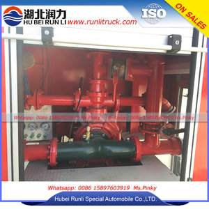 Camión de bomberos de cuatro ruedas 4WD con agua <span class=keywords><strong>Bowser</strong></span> 3,5 toneladas camiones de bomberos - Product Image 4