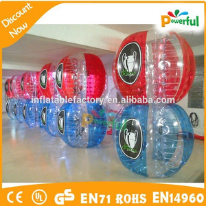 2015 loco y durable de gigante inflable pelota de fútbol, la bola de parachoques, humanos de la burbuja de bola para la venta - Product Image 2