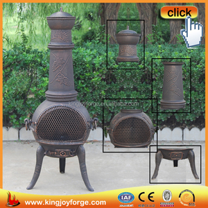 Chimenea Larga para Exteriores, Totalmente <span class=keywords><strong>de</strong></span> Hierro Fundido, Restauración <span class=keywords><strong>de</strong></span> Chimenea Antigua - Product Image 4