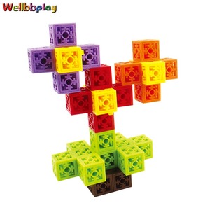 248 pcs DIY liên kết pop khối/giáo dục đếm đồ chơi toán học cho trẻ em - Product Image 5
