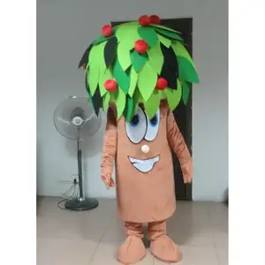 Merhaba CE custom made ucuz basit cosplay bitki yapmak için ağaç maskot kostüm yetişkin