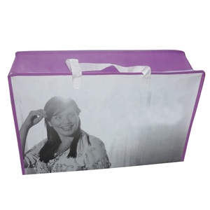 Tùy Chỉnh Khuyến Mại Tái Sử Dụng Sinh Thái Thân Thiện Pp Dệt Túi Zipper - Product Image 6