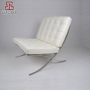 (SP-HC080) uptop Mies van der Rohe cuero esperando silla oficina - Product Image 2