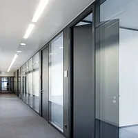 Glass Partition Wall Partitions Glass Partition Wall Tempered Single Glazed Double Glazed Glass Partition Wall Office Glass Wall Partitions With Tempered Glass Door