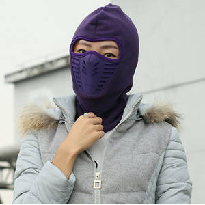 Unisex Đầy Đủ Mặt Mùa Đông Ngoài Trời Mặt Nạ Ấm Áp Chống Bụi Lông Cừu Balaclava Tùy Chỉnh Dệt Kim Đồng Bằng Beanie Hat Trượt Tuyết Đi Xe Đạp Hàng Ngày - Product Image 5