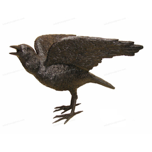 Scultura in Rame Fuso di Piccole Dimensioni, Statua di Piccione in Bronzo a Grandezza Naturale, Vendita all'Ingrosso - Product Image 2