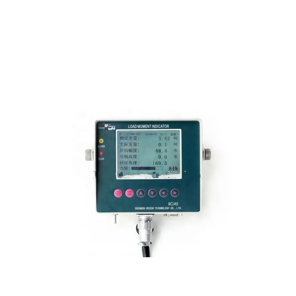 load moment limiter for tower crane load moment indicator
