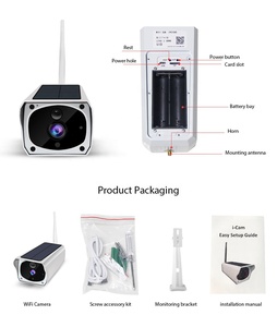 Ngoài trời Năng Lượng Mặt Trời Được Hỗ Trợ An Ninh CCTV Máy Ảnh Điện Năng Thấp Có Thể Sạc Lại Pin Tầm Nhìn Đêm WiFi 1080 P Máy Ảnh IP66 Không Thấm Nước - Product Image 6