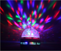 Pas cher Prix 6x3-Watt RVB Led Disco Miroir Boule De Lumière avec Télécommande
