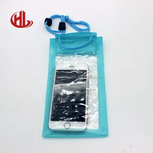 Wholesale mobile accessories phone case waterproof phone pvc bag for promotion