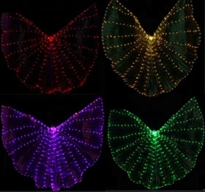 Bestcance Ailes de danse orientale illuminées LED ISIS <span class=keywords><strong>WINGS</strong></span> RAINBOW GOLD White <span class=keywords><strong>Silver</strong></span> <span class=keywords><strong>Wings</strong></span> - Product Image 6