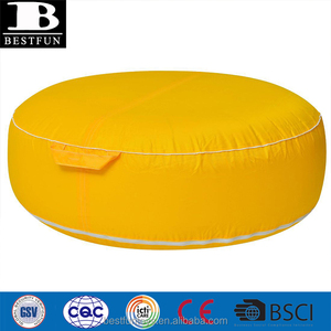 Tabouret de jardin moderne résistant aux UV personnalisé en usine housse en tissu oxford amovible coussin <span class=keywords><strong>pouf</strong></span> extérieur <span class=keywords><strong>gonflable</strong></span> - Product Image 2