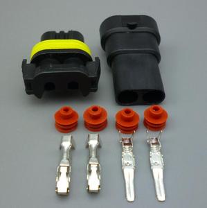 2P 2.8 mét 2pin HID đồng thiết bị đầu cuối kết nối tự động xe thiết bị đầu cuối 9006 nữ ổ cắm - Product Image 2