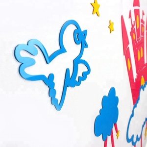 Pegatina de pared acrílica 3D <span class=keywords><strong>para</strong></span> decoración de <span class=keywords><strong>habitaciones</strong></span> de niños, autoadhesivo impermeable - Product Image 5