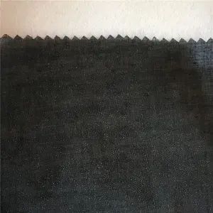 Trung quốc nhà máy 100% polyester dệt vải interfacing lót tencel dệt lụa vải interlining với thuận lợi giá