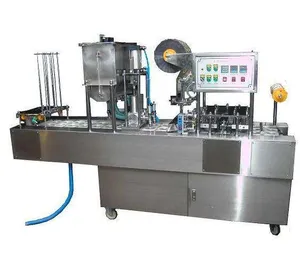 Automatic Disposable Cup Yogurt Filling and Sealing Machine