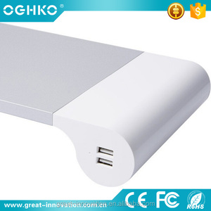 Mostrar utilizado <span class=keywords><strong>de</strong></span> acrílico moderno soporte <span class=keywords><strong>de</strong></span> exhibición para computadora portátil con USB3.0 hub - Product Image 6