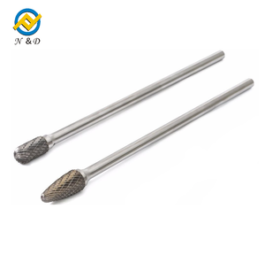 Satılık uzun sap bitirme çift kesim karbür çapak - Product Image 3