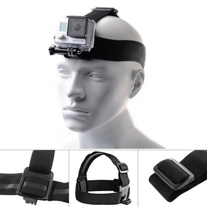 Có thể điều chỉnh nhựa <span class=keywords><strong>Head</strong></span> Strap núi cho HD anh hùng 10 9 8 7 6 5 4 3 + 3 2 1 Mũ bảo hiểm máy ảnh Tương thích với GP24 Headstrap - Product Image 5