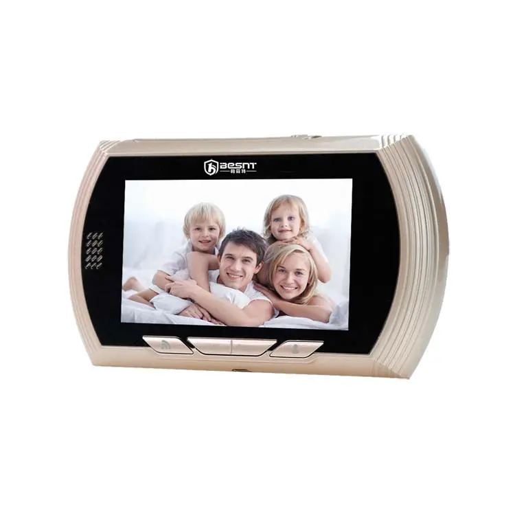 4.5 Inch HD Screen Home Security Camera System WIFI Smart Digital Door Viewer BS-MK43W