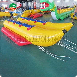 Bateau <span class=keywords><strong>banane</strong></span> <span class=keywords><strong>gonflable</strong></span> portable à Double ligne, 1 pièce, pour tractables - Product Image 1