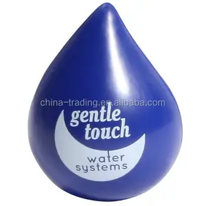 Factory Hot Selling Custom Logo Promotional Water Droplet Stress Ball