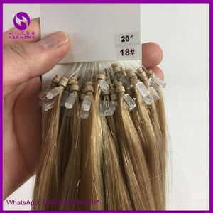 Easy Loop-extensiones de cabello con microeslabones y cierre de cuentas, 100% virgen, Remy, humano, brasileño, más de 12 meses - Product Image 3