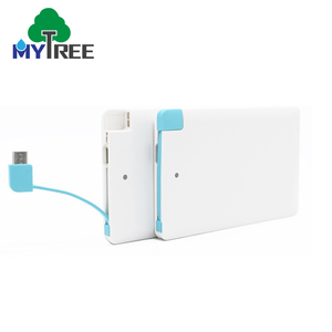 Animé de chargeur de batterie externe 2600 mah, banque d'alimentation très mince, Instructions en ue, <span class=keywords><strong>carte</strong></span> de crédit universelle, pour Iphone et Android - Product Image 4
