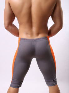 Alta calidad Brave Person hombres que viajaban los pantalones de cuerpo para hombre de <span class=keywords><strong>la</strong></span> Yoga de red 80% nylon, 20% Spandex - Product Image 5
