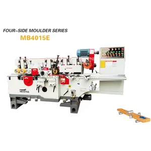 four moulding machine four sides sided moulder /planer machine within 130mm-230mm width wooden floor