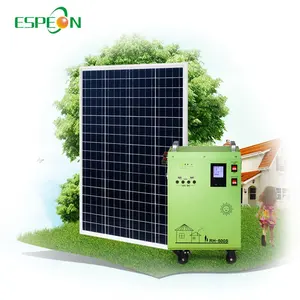 Panneau solaire domestique portatif, 300/400/600/1000/1500W, générateur électrique