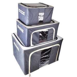 Hot bán OEM Logo có sẵn không thấm nước Oxford vải có thể gập lại đồ lót lưu trữ quần áo đồ chơi hộp lưu trữ - Product Image 1
