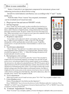 Chất lượng cao Trung Quốc Màn hình LCD biểu đồ quang học kỹ thuật số tầm nhìn cụ thử nghiệm - Product Image 5