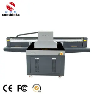 Sunthinks goedkope uv printer a0 uv printer 60*90 Kleine Size Multifunctionele Flatbed digitale UV Printer