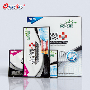 ONUGE venta superior blanco brillante falso <span class=keywords><strong>dientes</strong></span> blanqueador Natural de carbón de bambú tiras dentales para blanquear - Product Image 3