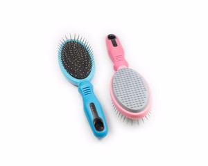 पालतू बाल संवारने उपकरण डबल पक्षीय मालिश Deshedding Dematting सभी नस्लों के लिए पिन और बाल खड़े ब्रश कंघी सेट कुत्तों बिल्लियों - Product Image 1