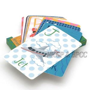 <span class=keywords><strong>Cartes</strong></span> Flash d'apprentissage en plein air, jeu pour enfants, en papier laminé, impression - Product Image 2