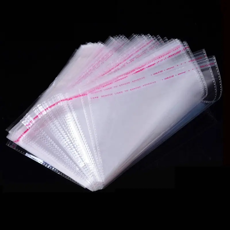 Clear PolyBag Strong Self Adhesive Sealing Opp Bopp Cellophane Plastic Bag