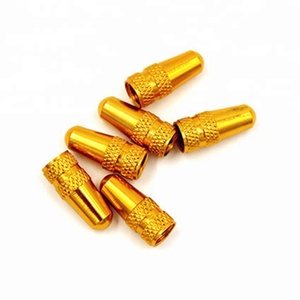 Mixte couleur Anodisée Style Français Valve Presta Bouchons <span class=keywords><strong>de</strong></span> Valve - Product Image 4